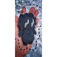 GANTUNGAN RJ black mode RJ bt21/ crochet/ amigurumi/ keychain/ keychain/ freebies/ souvenir/