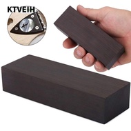 KTVEIH Ebony Wood, 120*40*25mm Instruments Tools Ebony Lumber, Multi-application DIY Material Blank 