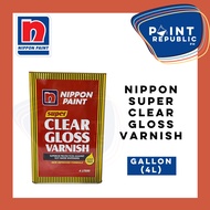 NIPPON  Super Clear Gloss Varnish -  (formerly known as "Valspar" Varnish) - ALL SIZES  (4L 1L  1/2L