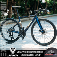 จักรยานเสือหมอบ JAVA รุ่น VESUVIO Integrated Disc (ตัวถังคาร์บอน,ชุดเกียร์ Shimano 105)