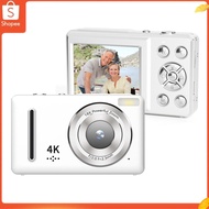 andoer.sg-SIP Andoer 4K Digital Camera for Kids Video CCD 64MP 2.4 Inch Screen Auto Focus 18X Zoom B