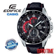 CASIO ORIGINAL EDIFICE EFV-550L-1AV CHRONOGRAPH MEN'S WATCH JAM TANGAN LELAKI CASIO ORIGINAL CASIO WATCH FOR MEN MAN