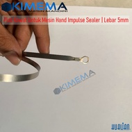 FS-400 5mm Element Heating Wire Hand Impulse Sealer Heating Wire Plate