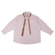 Dmeow Tie Long Sleeve Shirt