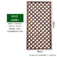 hiasan dinding tamanAntiseptic Wood Fence Carbonized Outdoor Fence Fence Courtyard Subareas Screens 