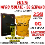 Fitlife Whey Isolate 50 servings - WPI 90wpro ISO 1.5kg 3.3 lbs