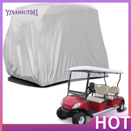【Yinahiut001】4 Passenger Golf Cart Cover 210D Oxford Waterproof Dustproof Roof Enclosure Rain Cover 