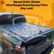T-Lock Roller Shutter - Ranger/Navara/Triton/Dmax/Hilux Roller Shutter/Vigo Revo Rocco Rogue/ 4x4 Manual Roller Shutter