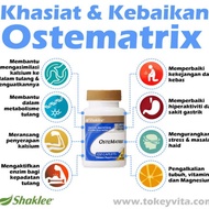 Ostematrix Shaklee kalsium untuk anda.