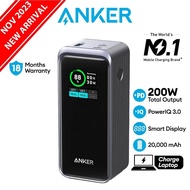 Anker Powerbank Fast Charging Powercore GanPrime Powerbank 20000mAh 200W Power Bank Portable Charger A1336