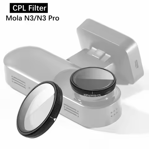 for DDPAI Dash Cam Mola N3 HD Lens Dust Protection Anti Glare CPL Filter for DDPAI N3 Pro Static Sti
