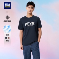 HLA/ HLA POWER YOUNG Series of pure cotton short sleeves T New short shirt t male