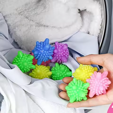 5-30Pcs Reusable Laundry Ball For Washing Machine Lint Remover For Clothing PVC Solid Washing Anti-K