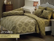 🔥ส่งด่วน 1 วัน🔥 (ลายใหม่) Jessica Cotton 100% ครบเซท ผ้านวมและผ้าปูที่นอน เจสสิก้า คอตตอล 100% 340 เ