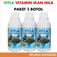 VITLA VITAMIN NILA / VITAMIN IKAN NILA AGAR CEPAT BESAR / VITAMIN NAFSU MAKAN IKAN NILA / BOOSTER TE