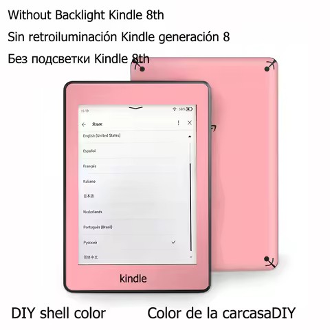 Kindle 8th E-Book Used Kindle 8 Book Reader Touch Screen Ebook Without Backlight E-ink 6inch Ink Scr