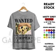 T-SHIRT KAOS ANIME ONE PIECE WANTED CHOPPER