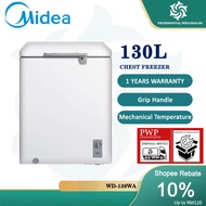 Midea Chest Freezer 130L / 186L / 260L / 390L / 500L Peti Sejuk Dada