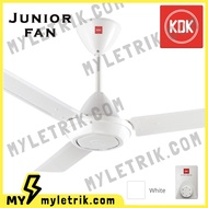 KDK 3 Blades Junior Ceiling Fan 48 Inch / 120CM White K12V0 Kipas Siling 风扇