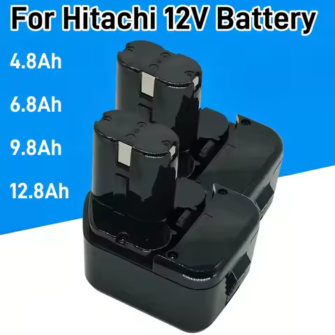 4800mAh 12V Ni-MH EB1214S Rechargeable Battery for Hitachi Power Tools EB1212S EB1220BL EB1230X DS12