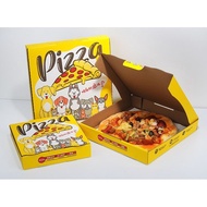 Disposable pizza box 7/8/9/10/ 12inch Corrugated pizza box Custom pizza paper box