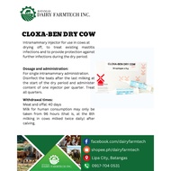 Cloxaben Dry Cow (cloxacillin benzathine)