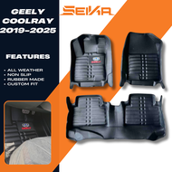 Geely Coolray car mat 2019-2025 5D Diamond Deep Dish Geely Car Accessories Geely Coolray Car Accesso