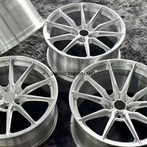 Custom 18 19inch 5x120 5x112 5x114.3 Multi Spoke Passenger Car 1-Pc Forged Rims Wheels for Bmw M2 M3