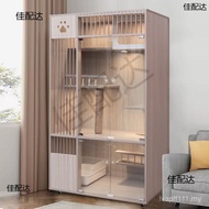 Cat House QN5I Solid Wood Anti-Villa Cabinet Indoor Cat Cat Cage Cat House Cat House House House Hou