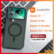 Xiaomi Mi 17 Pro Max / Mi 17 Pro / Mi 17 / Mi 15T / Mi 15T Pro Magnetic Matte Case - Flexible TPU Ed
