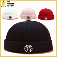 GEC Comic Adult Unisex Unstructured Melon Cap Docker Hat Street Cap Miki Cap Fashion Cap
