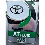 Original Toyota WS GearOil Auto Fluid 4L
