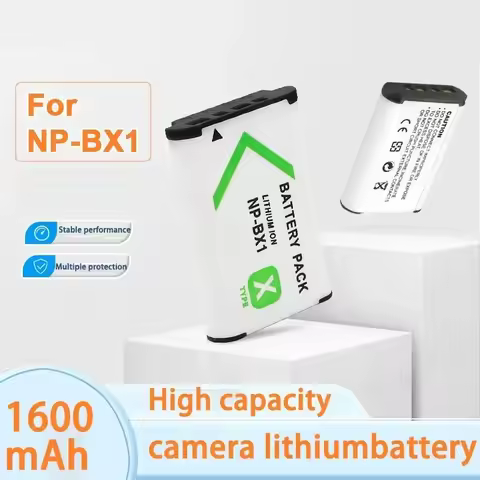 For SONY NP-BX1 1600mAh Battery For Sony FDR-X3000R RX100 AS100V AS300 HX400 HX60 AS50 WX350 AS300V 