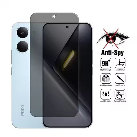 For Poco X8 Pro Max Glass For Poco X8 Pro Tempered Glass 2.5D Privacy Protection Screen Protector Fo