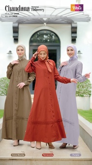 Gamis Nibras Terbaru Chandana - Gamis Nibras Terbaru 2023 Mewah / Gamis Chandana Wanita Model Terbaru / Gamis Syari / Baju Gamis wanita Terbaru 2023