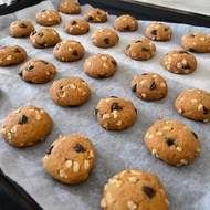 Golden Churn Butter Caramel Dark Chocolate Chips Almond Cookies