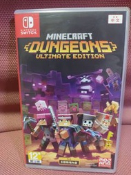 任天堂NINTENDO SWITCH NS遊戲片 中文版 當個創世神 終極版 我的世界 地下城 Minecraft