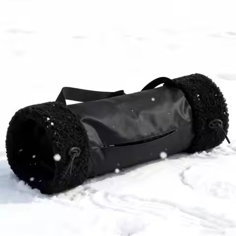 Football Hands Warmer Pouch Warm Windproof Hand Warming Muff with Two-Point Harness Attachment for B