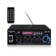 SUNBUCK 2CH HIFI Amplificador เครื่องขยายเสียงพลังเสียงลำโพง 220V โฮมเธียเตอร์เครื่องขยายเสียงโฮมเธี