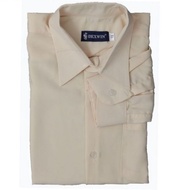 BAJU KEMEJA  BEIGE/ KEMEJA MRSM