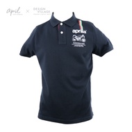 APRILIA MEN POLO TEE - NAVY