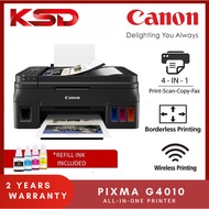 CANON PIXMA G4010 Refillable Ink Tank All-In-One Printer (Include Ink)