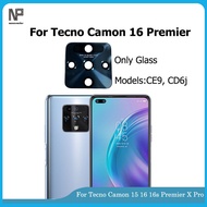 For Tecno Camon 15 16 16s Premier Pro Air CF7 CF8 Rear Camera Lens Glass Cover