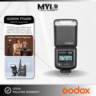GODOX TT520 III | TT520III Universal On-Camera Flash Speedlite with AT-16 433MHz Wireless Trigger Tr