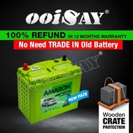 AMARON FLO NS60L | 55B24L | 55B24LS (MF) - Car Battery - Vios Civic Almera HRV Accord Livina CRV