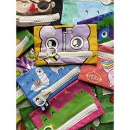 Big Mouth Zipper Pencil Case Big Mouth Monster Stationery Bag Wide Mouth Big Zipper Storage Bag Canv