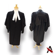 【Ready Stock】Lawyer Robe | Lawyer Gown | Barrister Gown | Court Dress Peguam Unisex Tailor Made (Mic