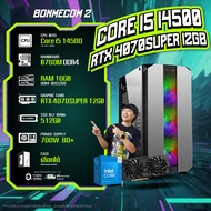 BONMECOM2 คอมประกอบ / CPU i5 14500 / RTX 4070 SUPER 12GB / Case เลือกแบบได้ครับ