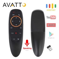 Air Mouse Wireless 6 Axis Gyroscope 2.4GHz Voice Control Wireles Laptop PC Komputer Notebook Smart T
