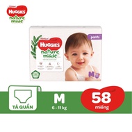 Tã quần/dán Huggies Siêu Cao Cấp Platinum Nature Made M58/L44/XL38/XXL26 NB60/S82/M64/L54/XL44.....